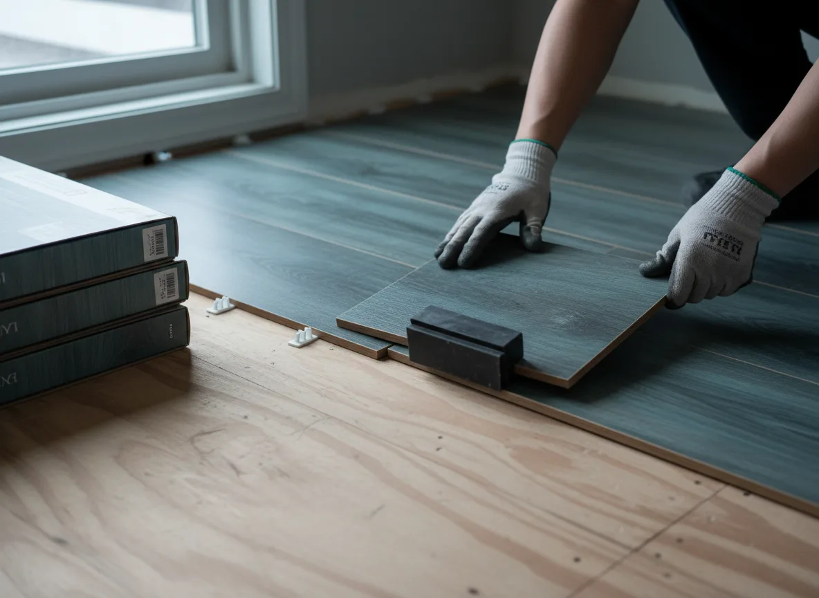 Luxury Vinyl Plank Installation company in Wolf Lake, IL